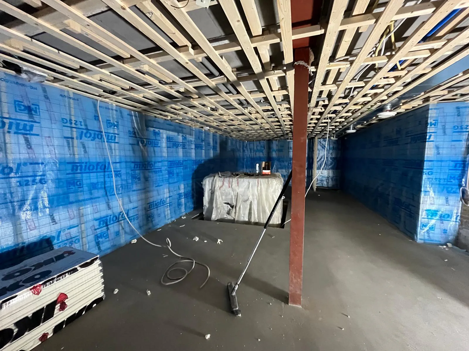 Renovatie kelder — tussenstand 2