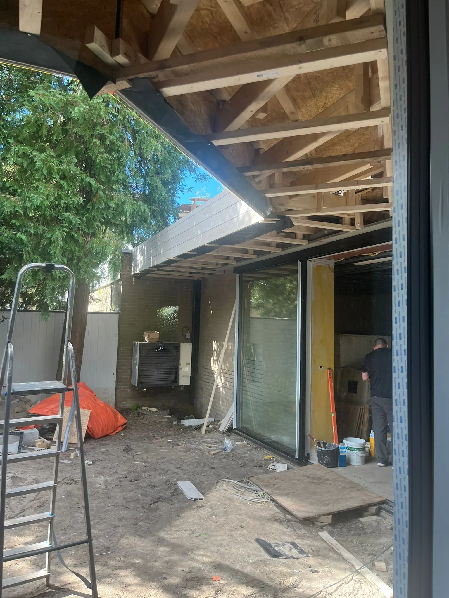 Renovatie Woning — Overkapping