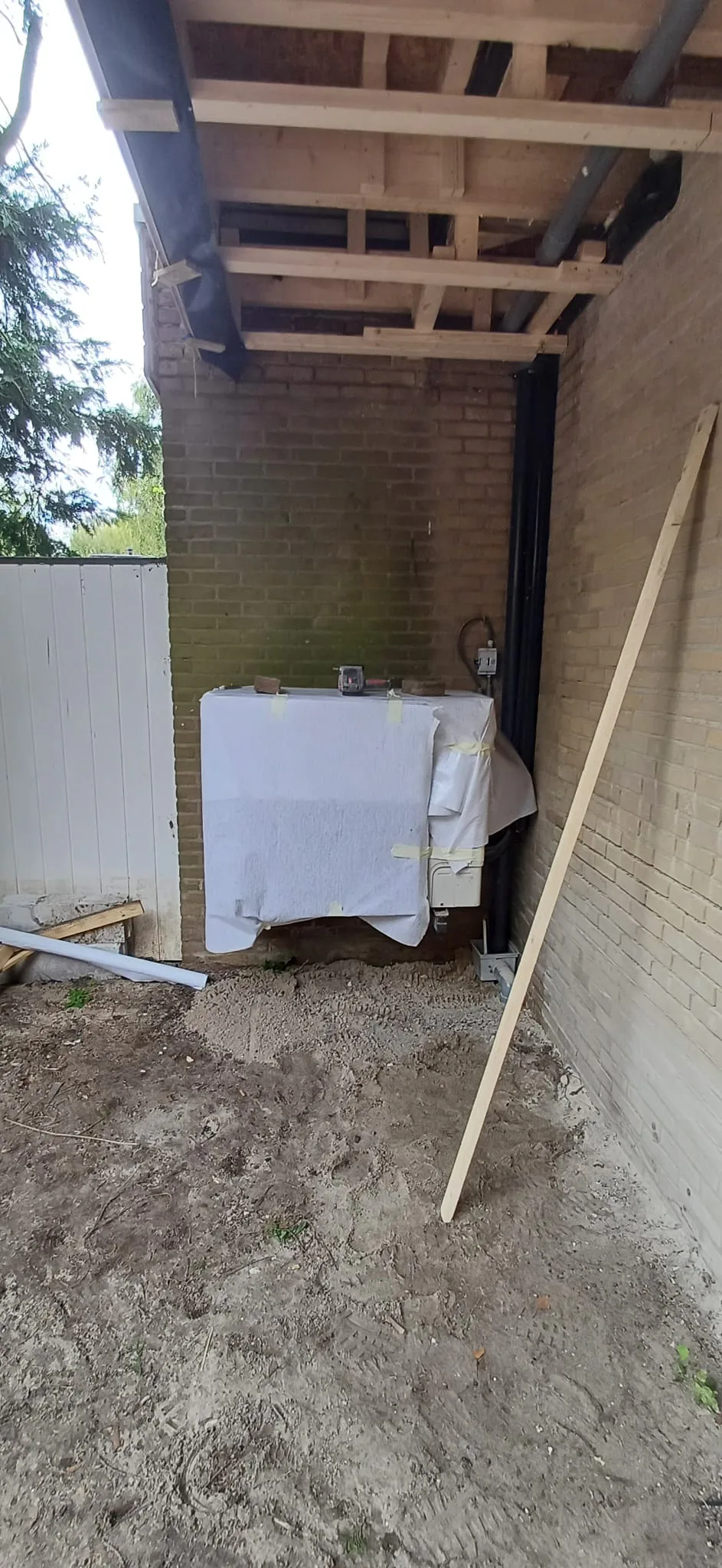 Renovatie Woning — Overkapping