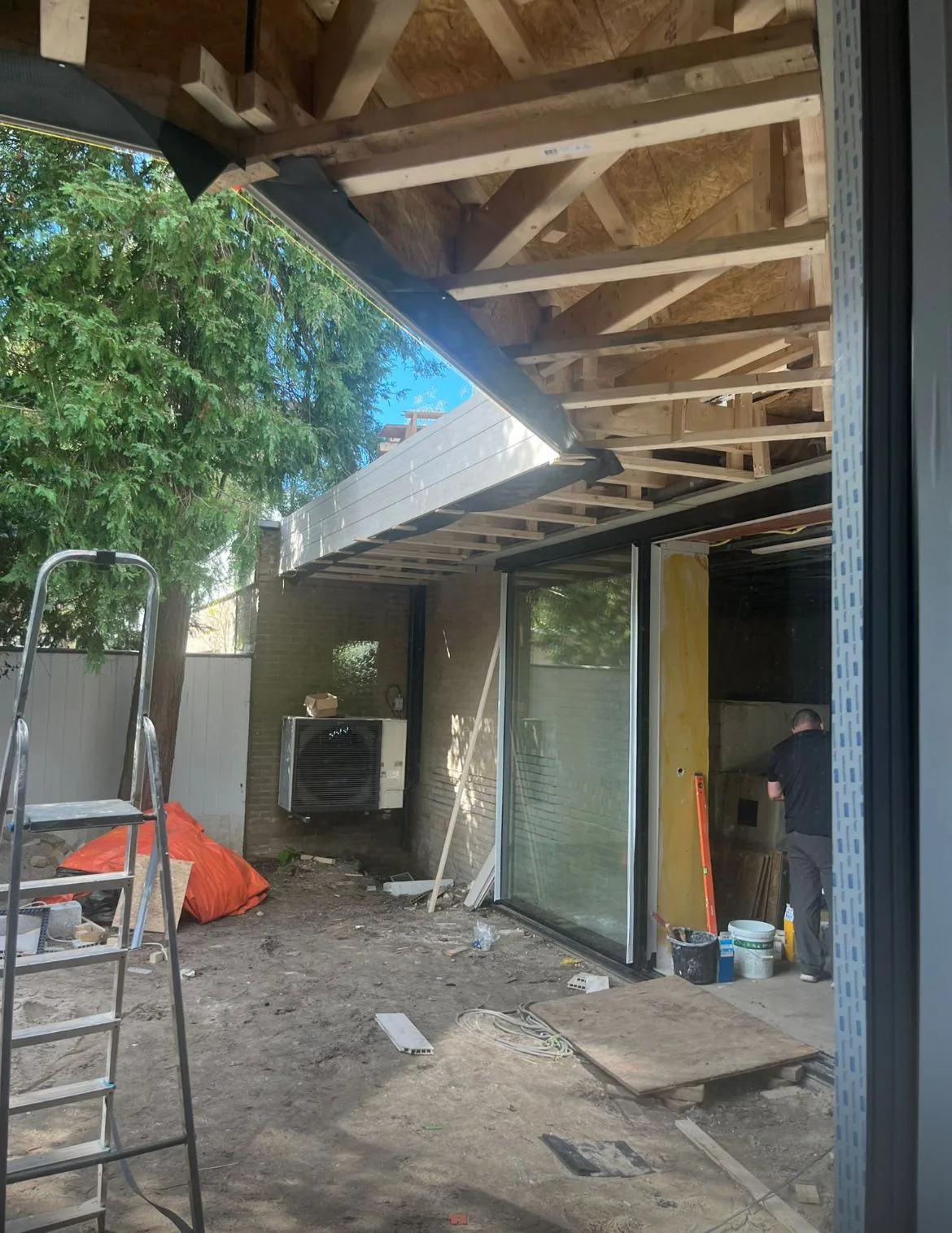 Renovatie Woning — Overkapping