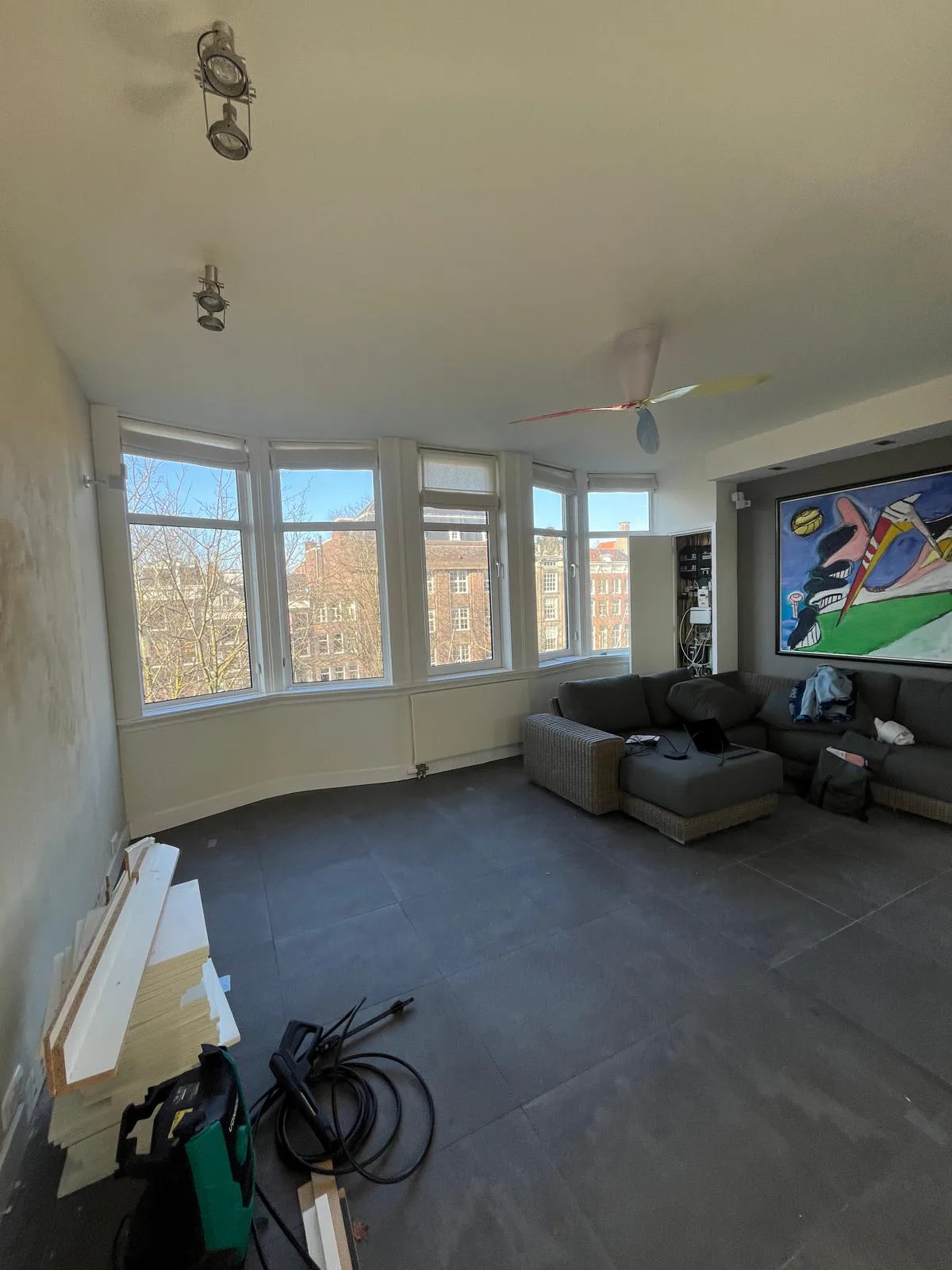 Project: Voorzetwand Plafond Stuc