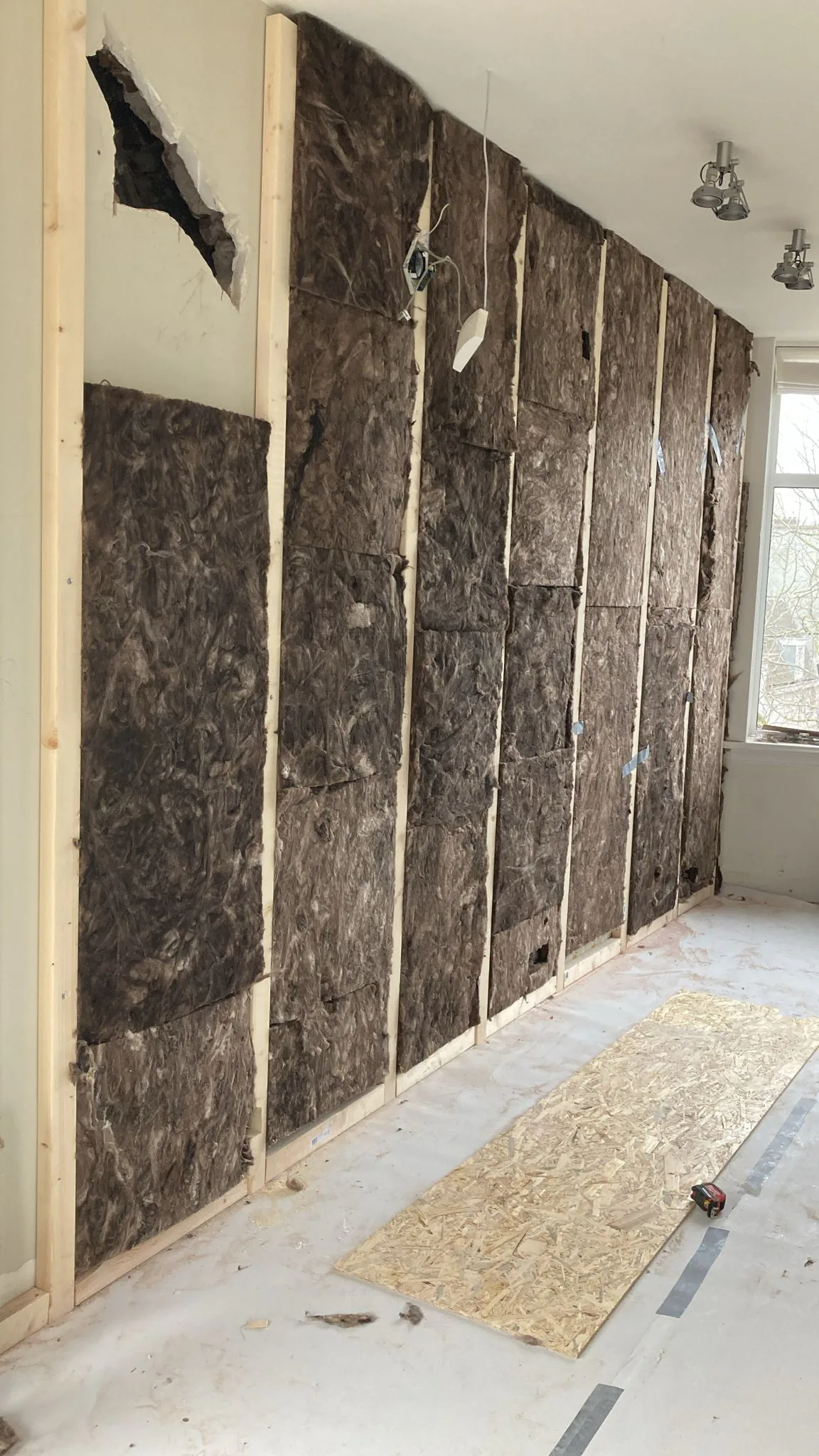 Voorzetwand Plafond Stuc — Project